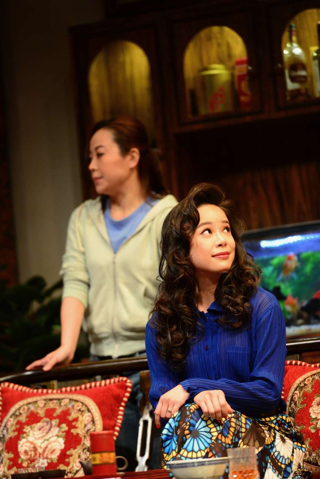 A scene from Hong Kong Astronaut featuring actresses Shirlee Tsoi (left) and Kate Yeung.