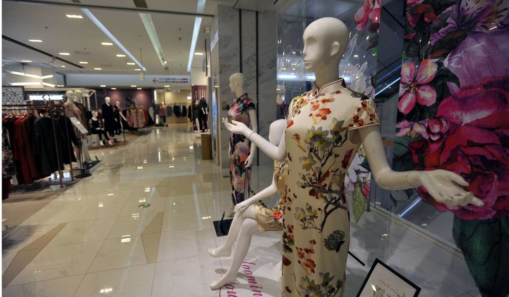 No customers in sight in the Lotte Department Store in Shenyang, Liaoning province, last week. Four Lotte stores in China are reportedly closed as a result of the boycott. Photo: EPA No customers in sight in the Lotte Department Store in Shenyang, Liaoning province, last week. Four Lotte stores in China are reportedly closed as a result of the boycott. Photo: EPA
