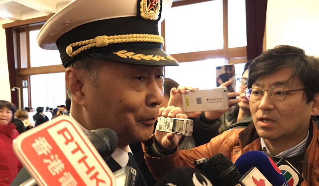 “Protecting our rights in the South China Sea is very important,” said Liu Xiaojiang, a former navy political commissar. Photo: Handout “Protecting our rights in the South China Sea is very important,” said Liu Xiaojiang, a former navy political commissar. Photo: Handout