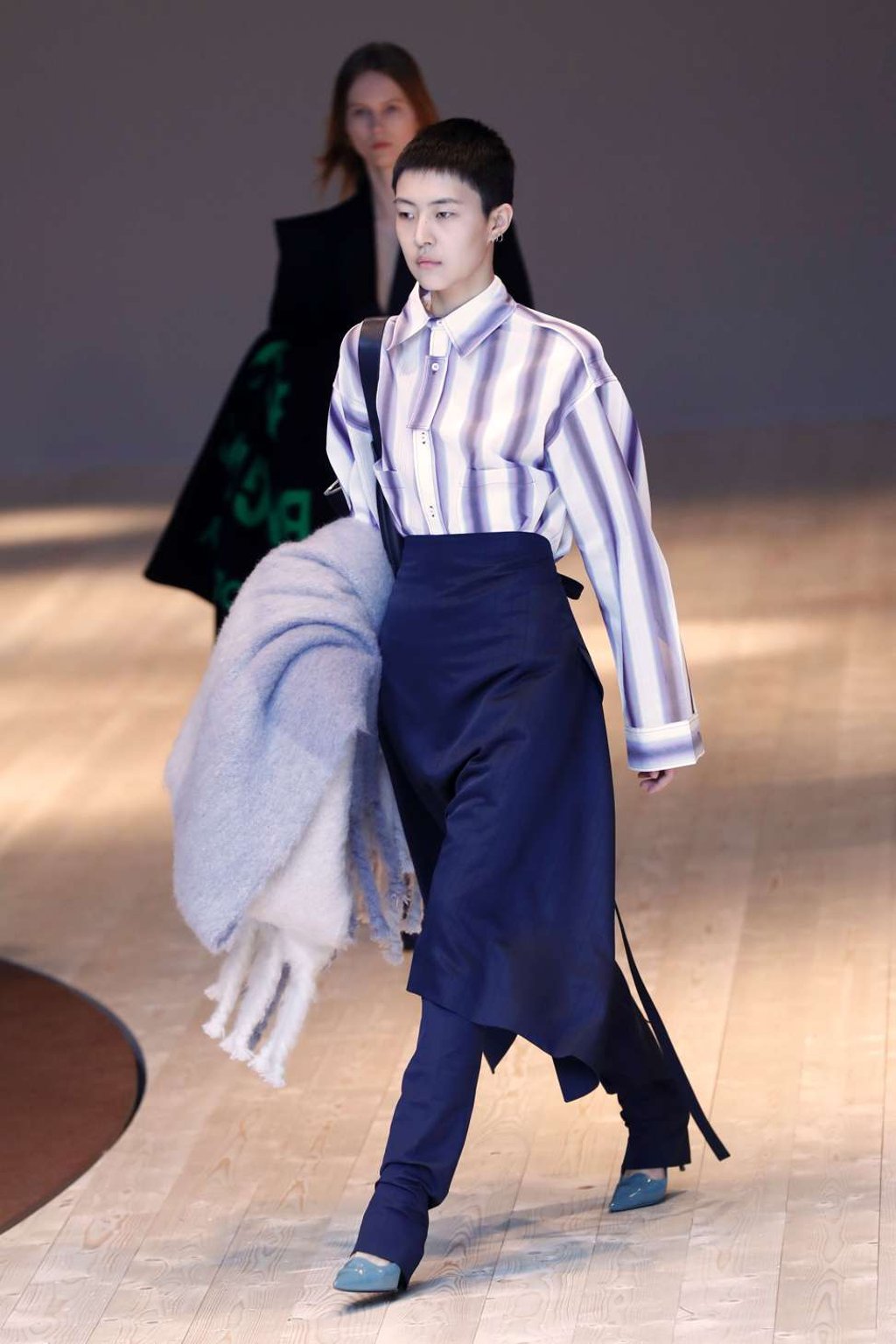 Celine’s autumn-winter 2017 collection at Paris Fashion Week. Photo: AFP