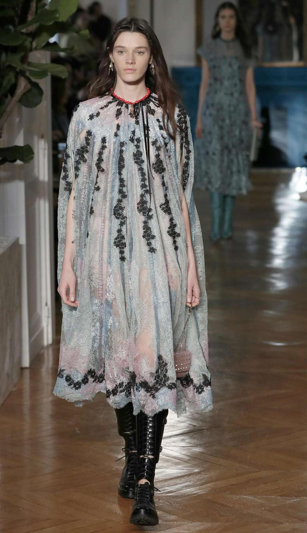 Valentino’s autumn-winter 2017 collection at Paris Fashion Week. Photo: AFP Valentino’s autumn-winter 2017 collection at Paris Fashion Week. Photo: AFP