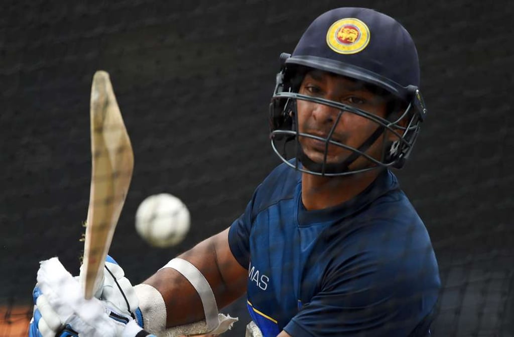 Sri Lanka's Kumar Sangakkara will play in Hong Kong for Galaxy Gladiators Lantau. Photo: AFP