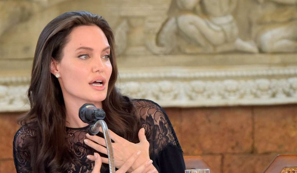 Caterers need to be on their game when preparing food for stars such as Angelina Jolie in their private planes. Photo: AFP