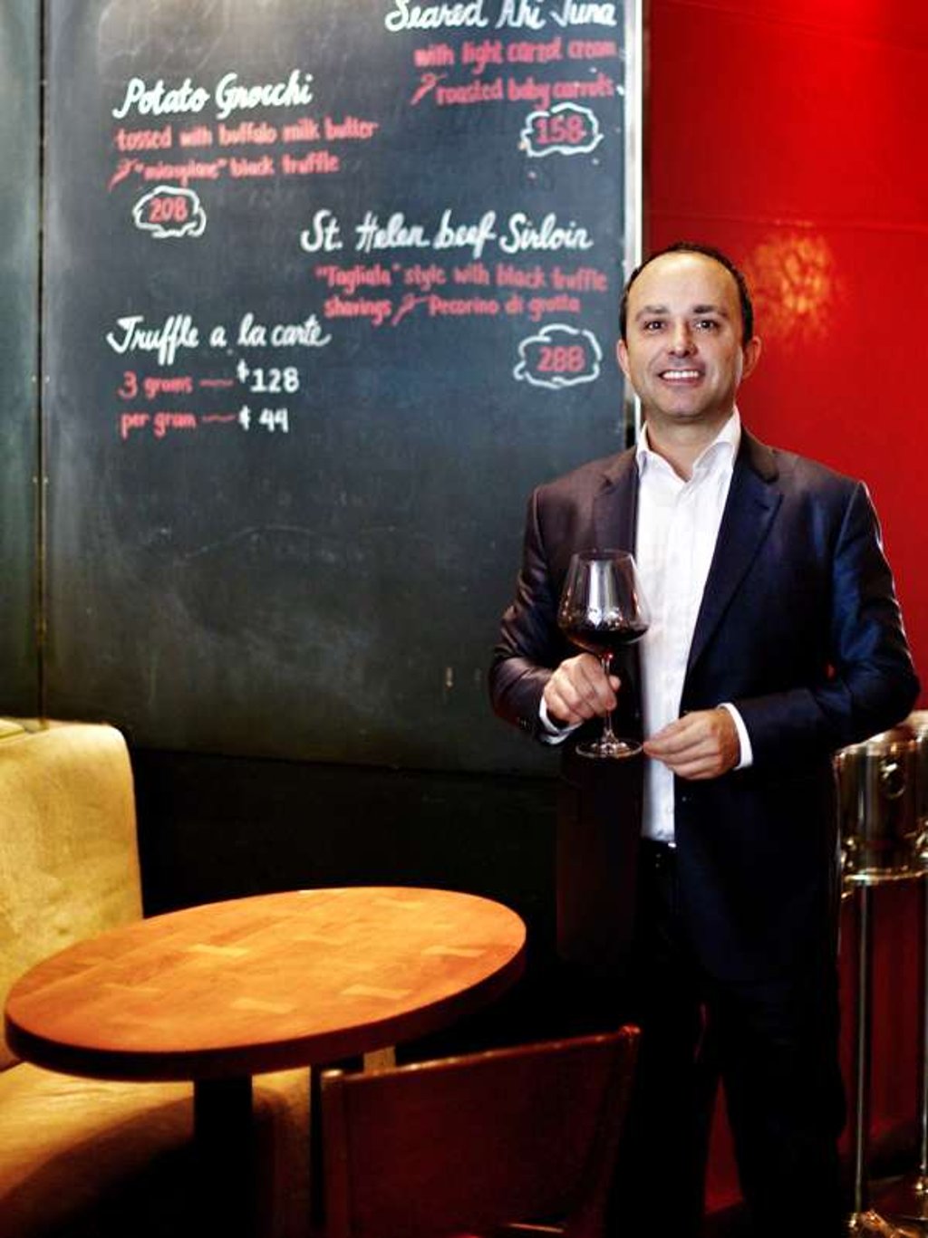 Giacomo Pani, managing director of the DiVino Group. Photo: Norio Hattori