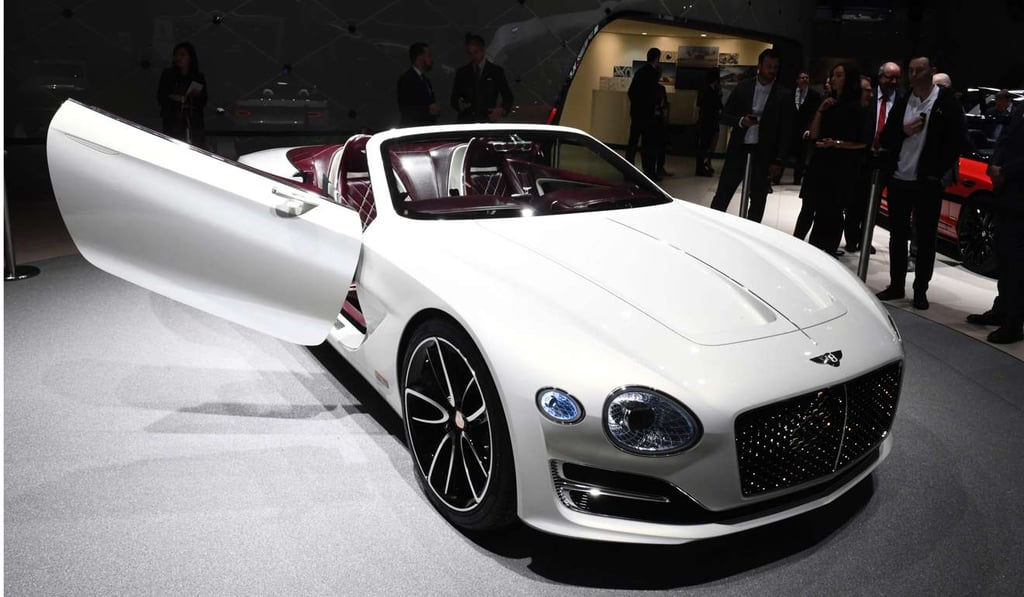 The Bentley EXP 12. Photo: AFP
