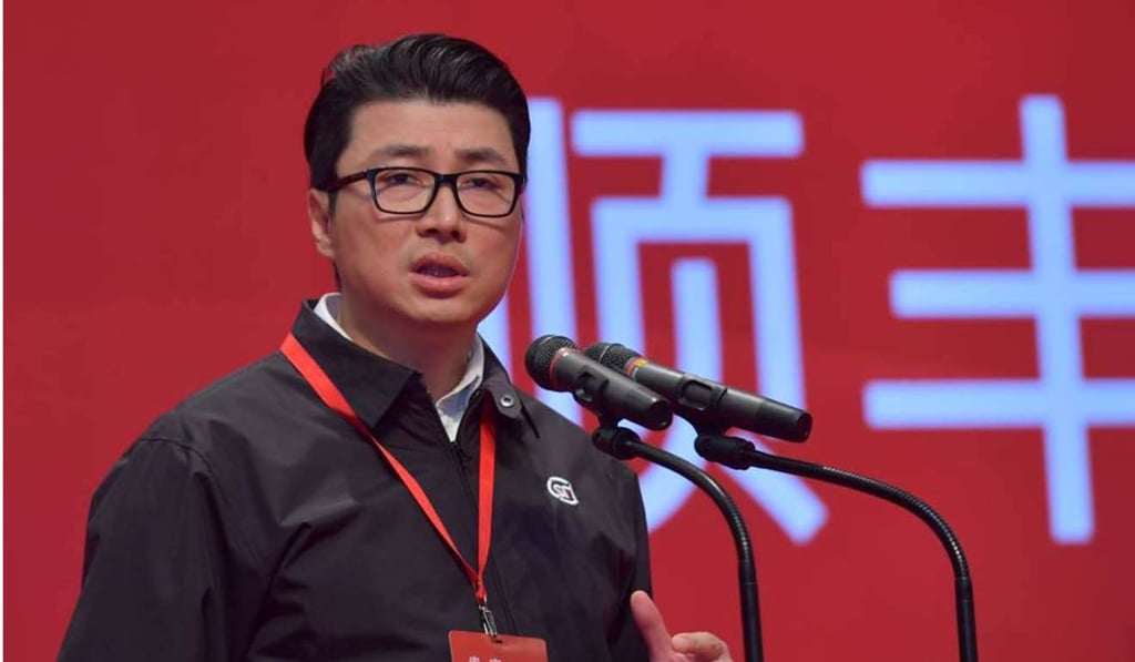 Wang Wei, chairman and founder of SF Express, saw his wealth skyrocket five-fold to US$27 billion within the last few weeks. Photo: Imaginechina