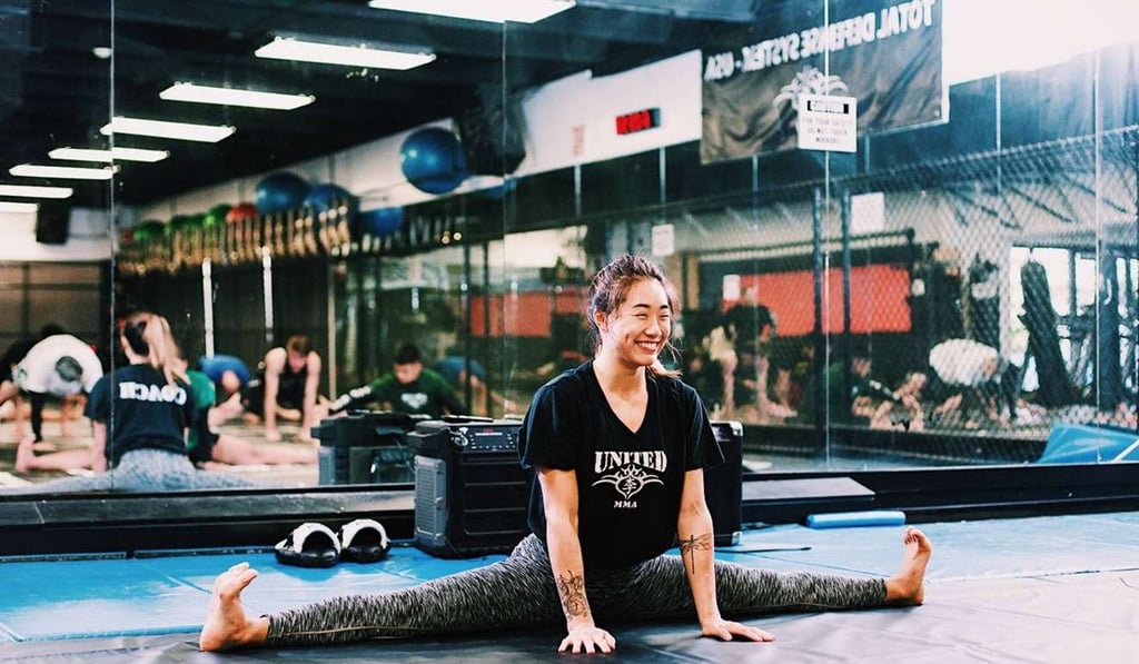 Angela Lee’s flexibility is part of her arsenal. Photo: Handout