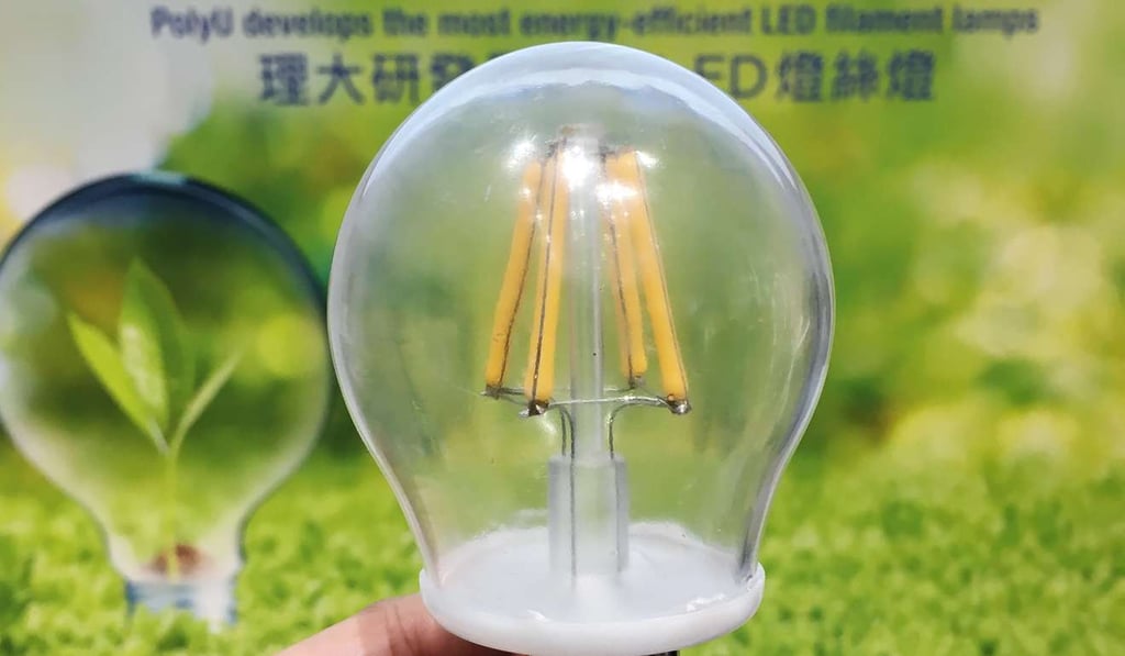 It costs HK$20 to make the bulb, compared with HK$44 for a normal LED.