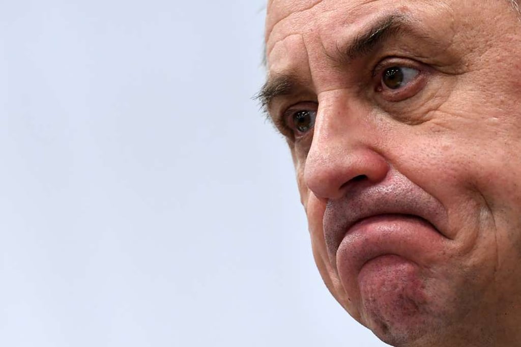 Russia’s deputy prime minister and the country’s Football Union (RFU) chief Vitaly Mutko has been banned from the Fifa council. Photo: AFP Russia’s deputy prime minister and the country’s Football Union (RFU) chief Vitaly Mutko has been banned from the Fifa council. Photo: AFP
