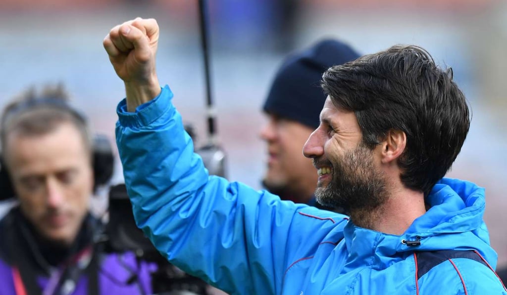 Lincoln City manager Danny Cowley. Photo: AFP