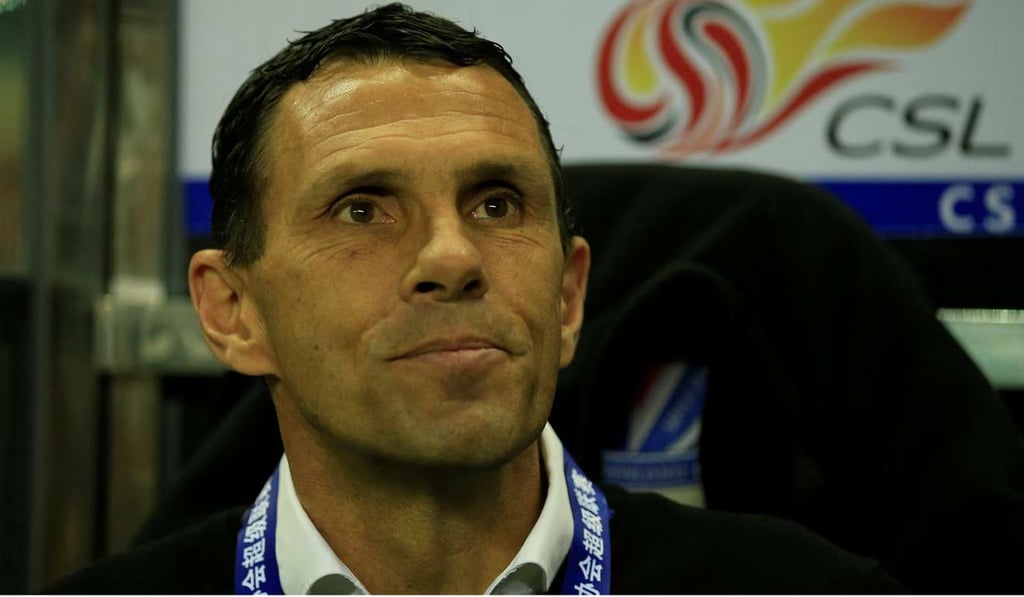 Shanghai Shenhua coach Gus Poyet. Photo: Reuters
