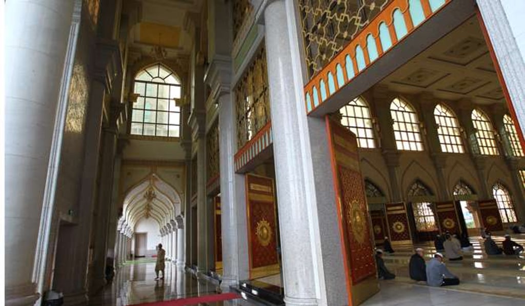 The interior of Shadian’s mosque. Photo: SCMP Pictures