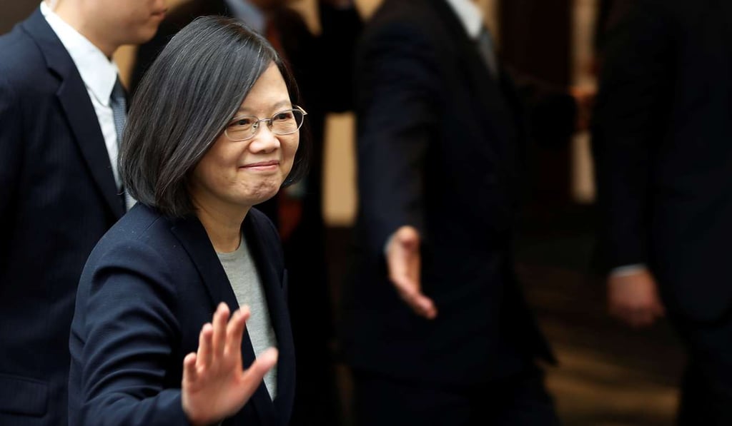 Taiwanese President Tsai Ing-wen. Beijing cut off official communication with the island following her election. Photo: Reuters