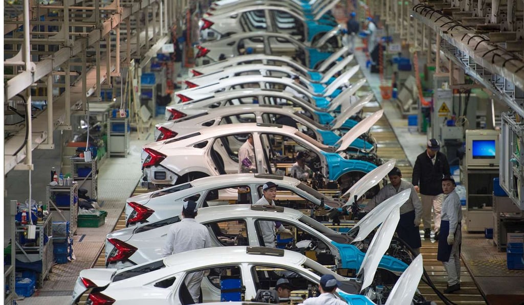 Beijing introduced its Made in China 2025 plan two years ago, aiming to become a tech superpower by 2025. Photo: AFP