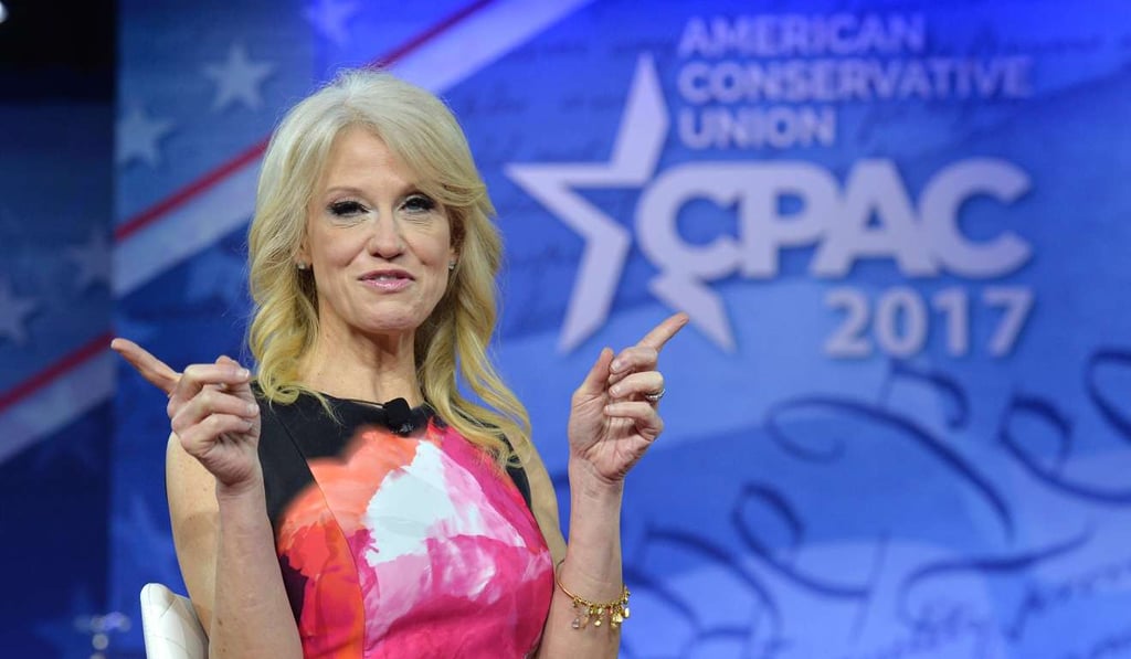 White House adviser Kellyanne Conway. Photo: AFP White House adviser Kellyanne Conway. Photo: AFP