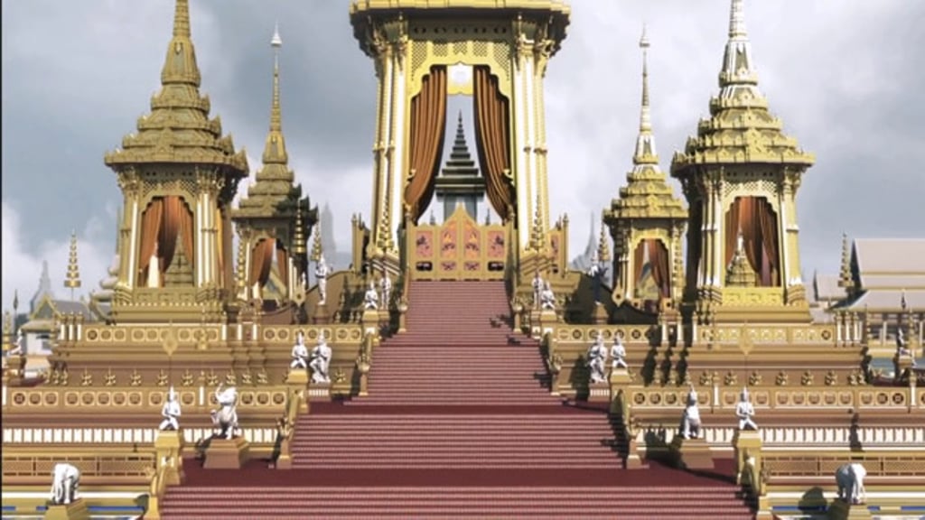 A CGI of Phra Merumat. Photo: Jetjaras Na Ranong A CGI of Phra Merumat. Photo: Jetjaras Na Ranong