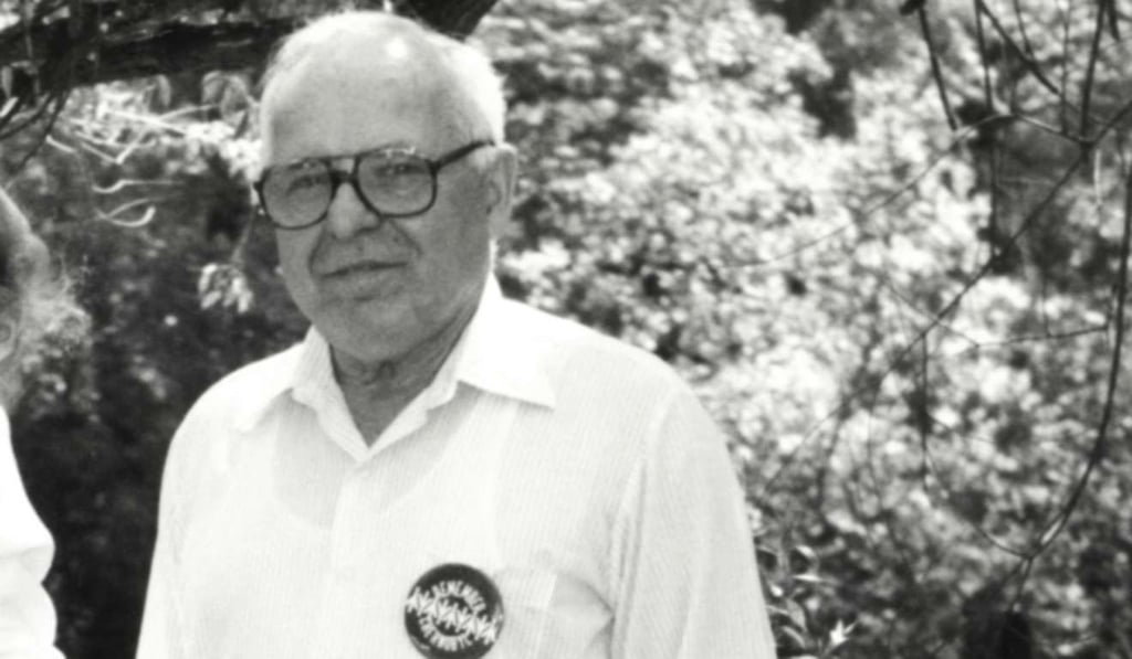 In this May 22, 1990, file photo, Michael Karkoc whom The Associated Press identified as a former commander in an SS-led unit stands in Lauderdale, Minnesota. Photo: AP In this May 22, 1990, file photo, Michael Karkoc whom The Associated Press identified as a former commander in an SS-led unit stands in Lauderdale, Minnesota. Photo: AP