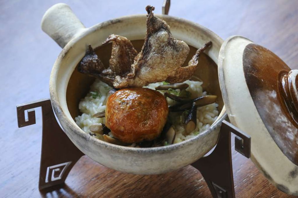 Lotus Long Jiang Chicken. Photo: Dickson Lee