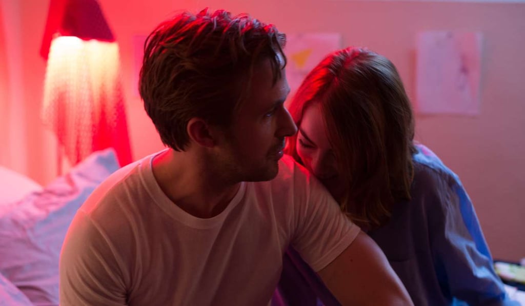 Ryan Gosling and Emma Stone in La La Land.
