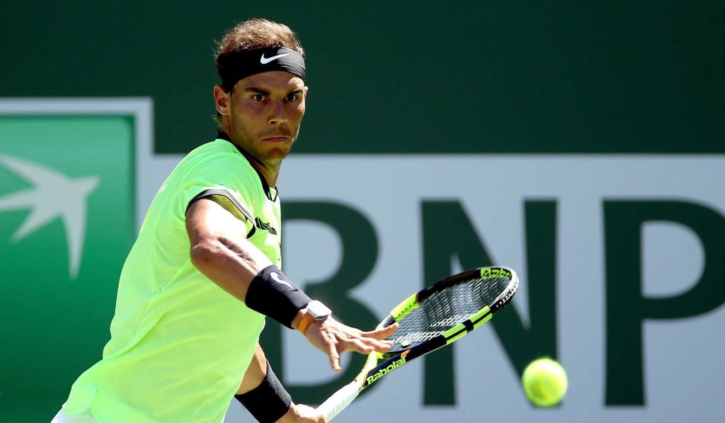 Rafael Nadal was a straight-sets winner over Fernando Verdasco. Photo: AFP