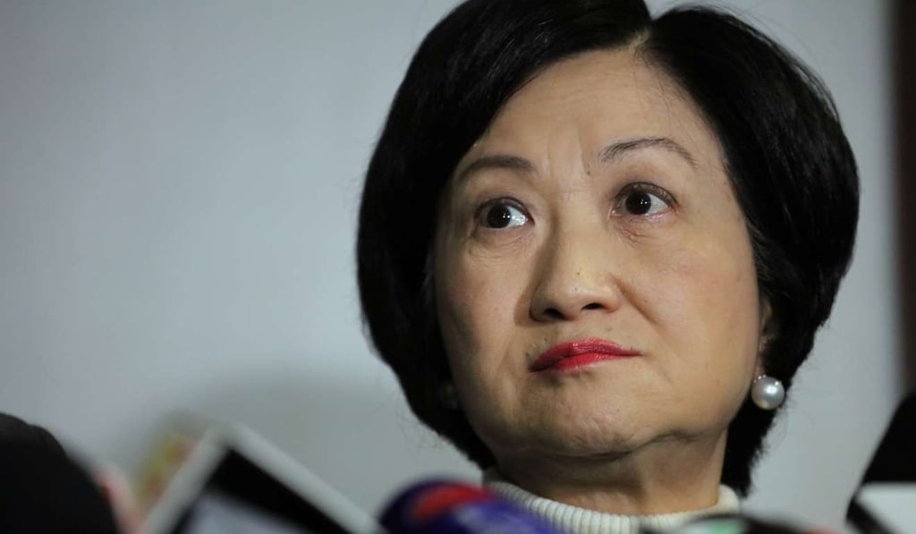 Lawmaker Regina Ip thought John Tsang was the best performer in the debate. Photo: Felix Wong. Lawmaker Regina Ip thought John Tsang was the best performer in the debate. Photo: Felix Wong.