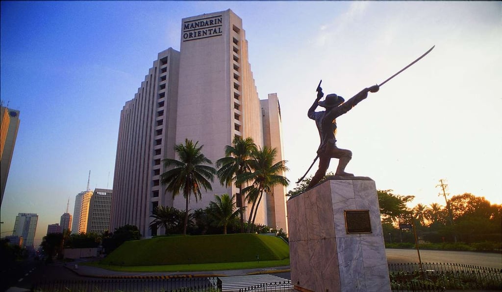 The former Mandarin Oriental Manila.