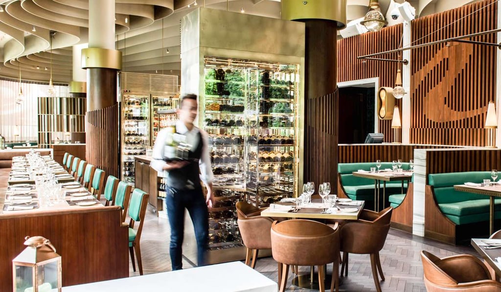 The contemporary design of The Continental is inspired by Europe’s grand cafes.