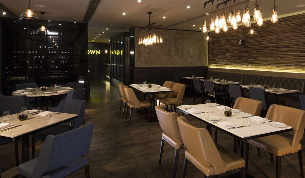 Town is ideal for business lunches and dinners.