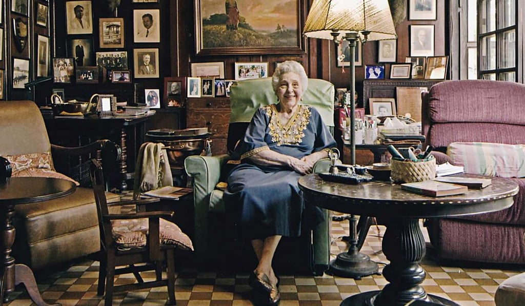 Jessie Lichauco, 105, takes great joy in having her stories on the big screen. Photo: Sunshine Lichauco de Leon Jessie Lichauco, 105, takes great joy in having her stories on the big screen. Photo: Sunshine Lichauco de Leon