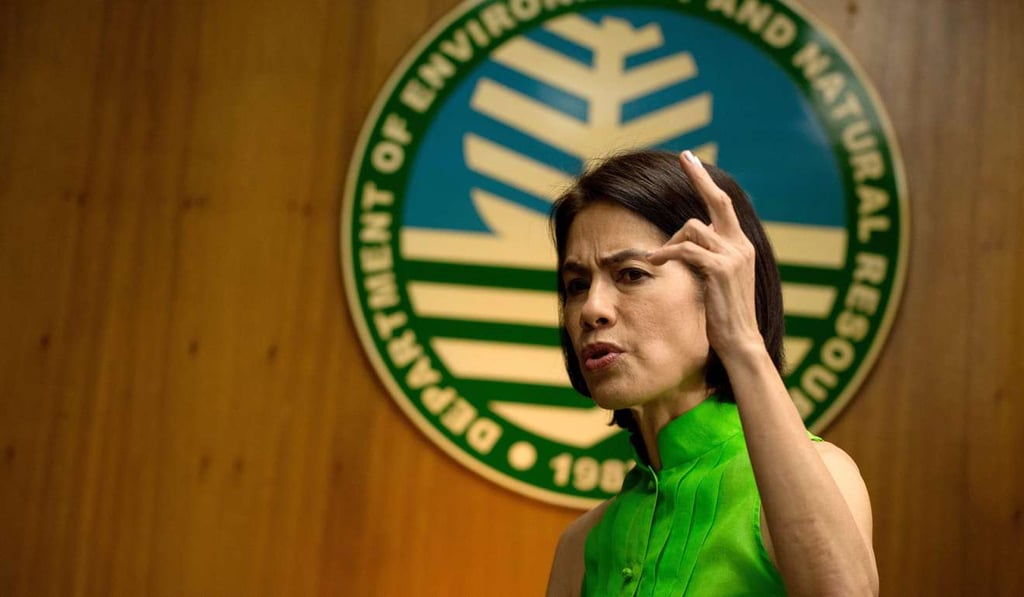 Department of Energy and Natural Resources Secretary Regina Lopez. Photo: AFP