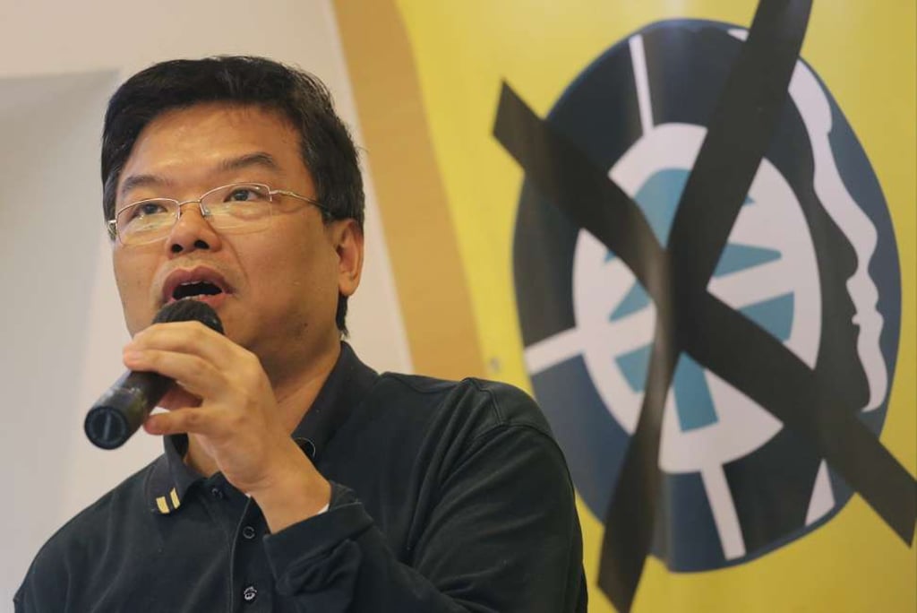 Roger Wong Wai-ming, convenor of the Family School Sodo (Sexual Orientation Discrimination Ordinance) Concern Group. Photo: David Wong