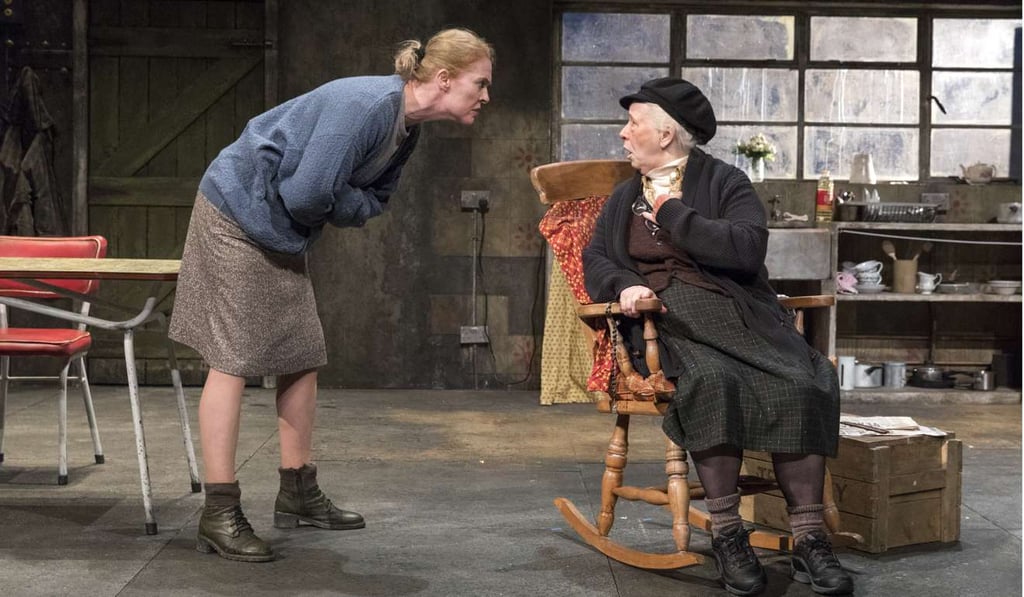 Aisling O’Sullivan as Maureen (left) and Marie Mullen as Mag. Photo: Hong Kong Arts Festival