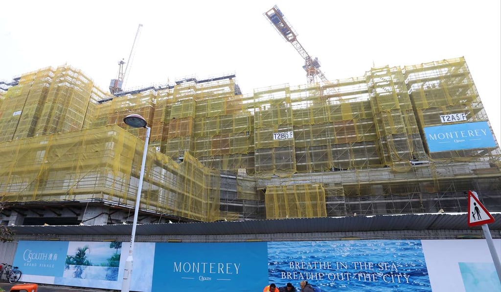 Wheelock Properties' Monterey development, at 23 Tong Chun Street in Tseung Kwan O, where 372 units were up for grabs on Friday. Photo: Dickson Lee