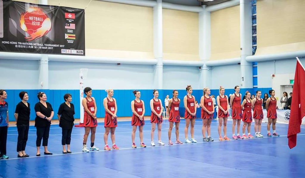 Hong Kong netball team.