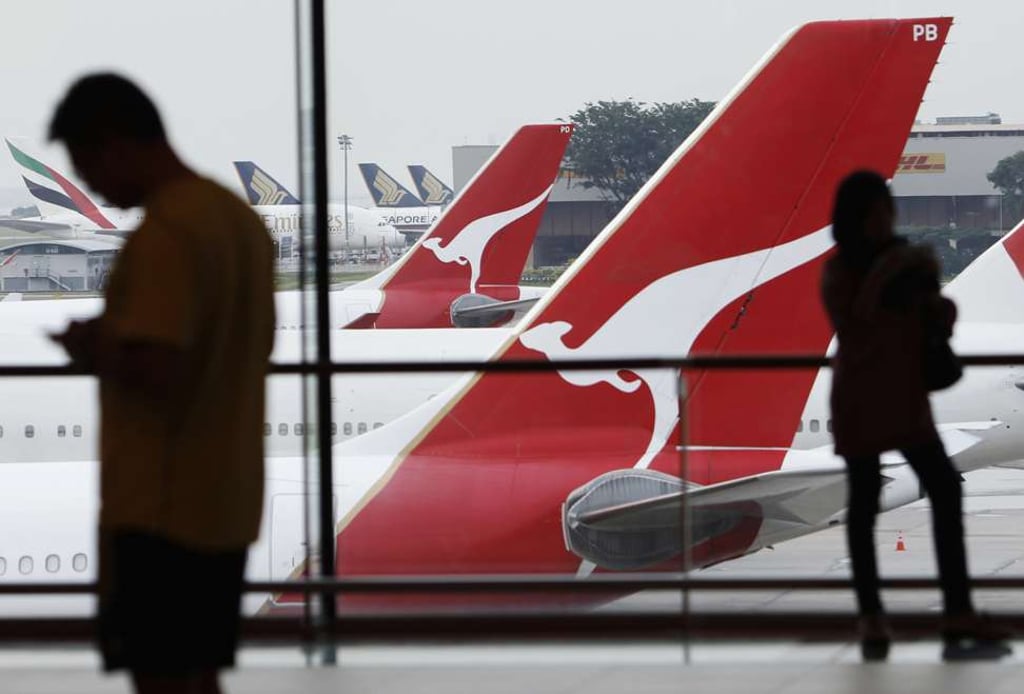 Qantas has tipped non-stop Australia to Europe flights to Paris and Frankfurt as part of its future. Photo: Reuters