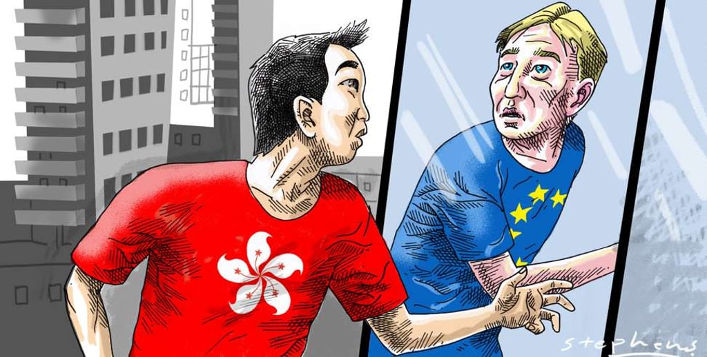 Giving the commonalities, it is surprising that so little attention is paid to the EU in Hong Kong’s discussions on the future of “one country, two systems”. Illustration: Craig Stephens