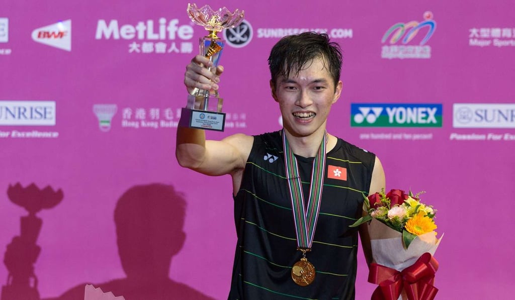 Hong Kong’s Angus Ng Ka-long won the 2016 Hong Kong Open. Photo: EPA