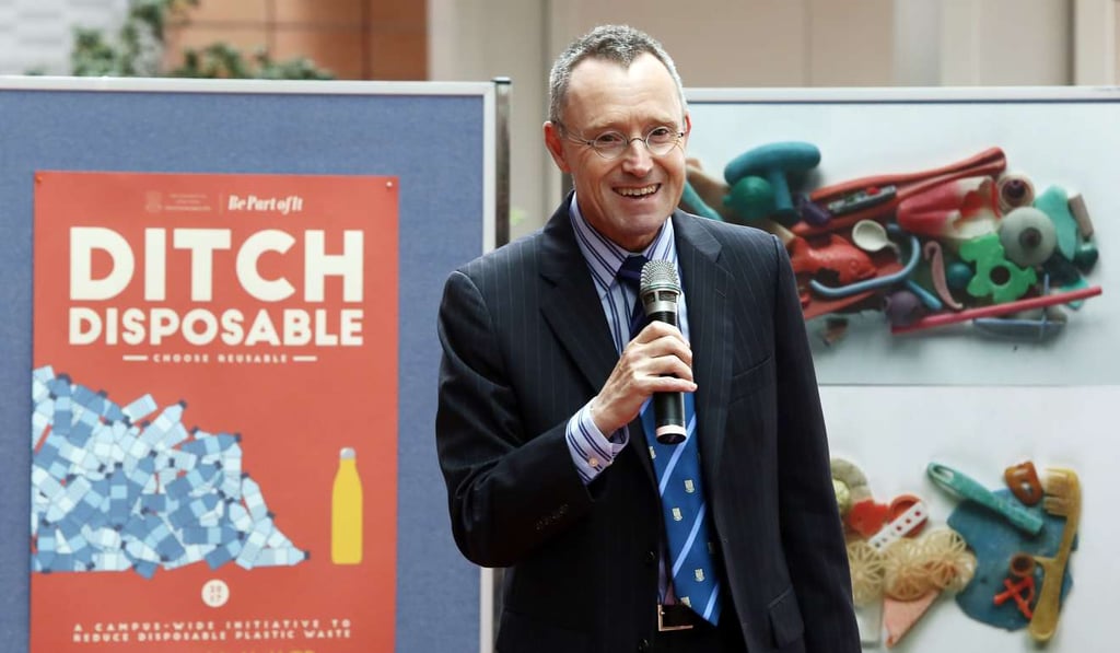 Professor Ian Holliday at the launch.