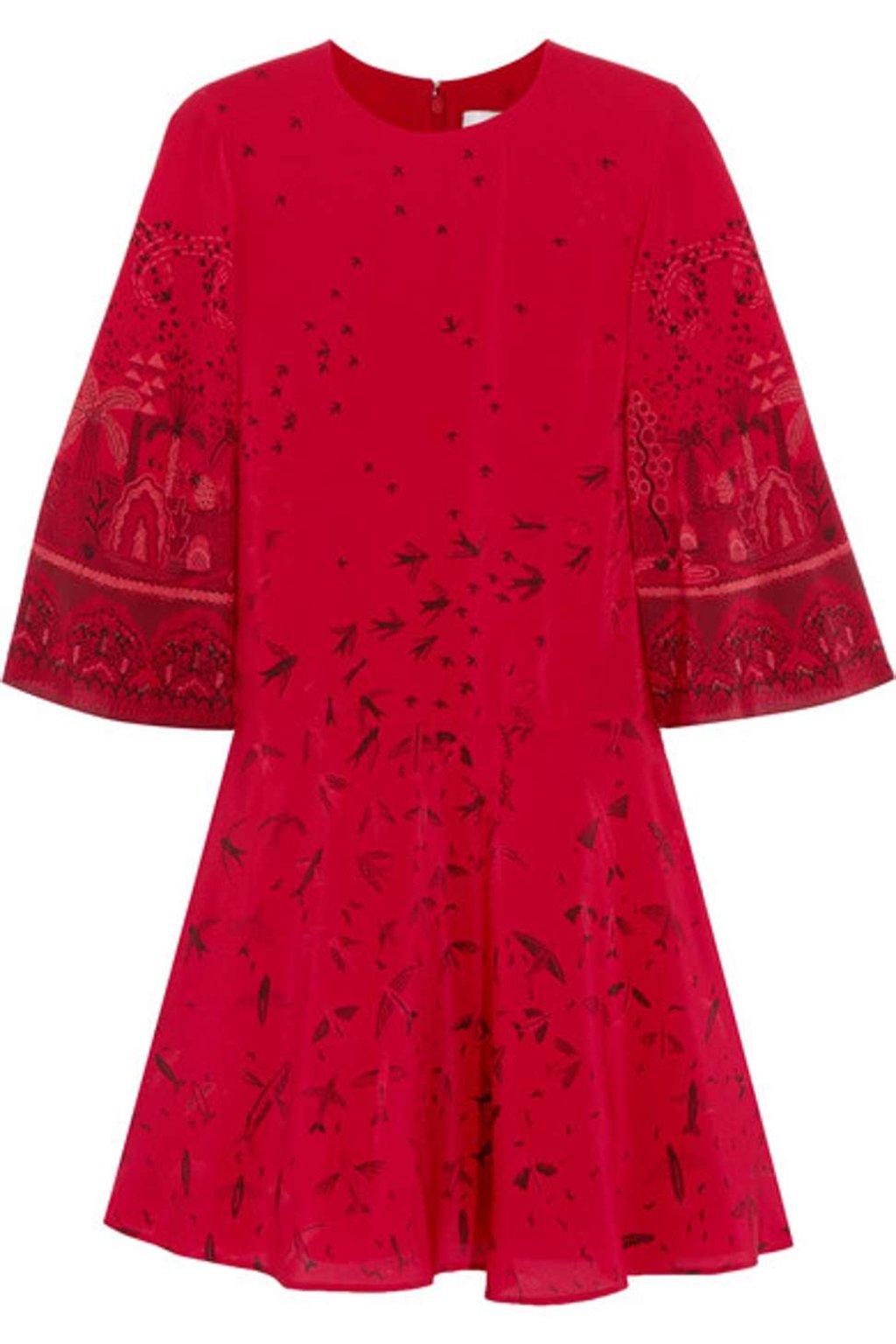 Think prints: Valentino's summer dresses feature fantasy motifs.