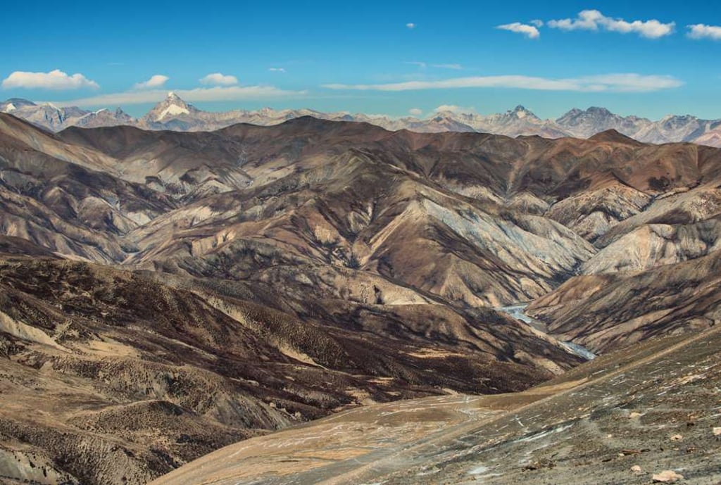 The Tibetan Plateau.