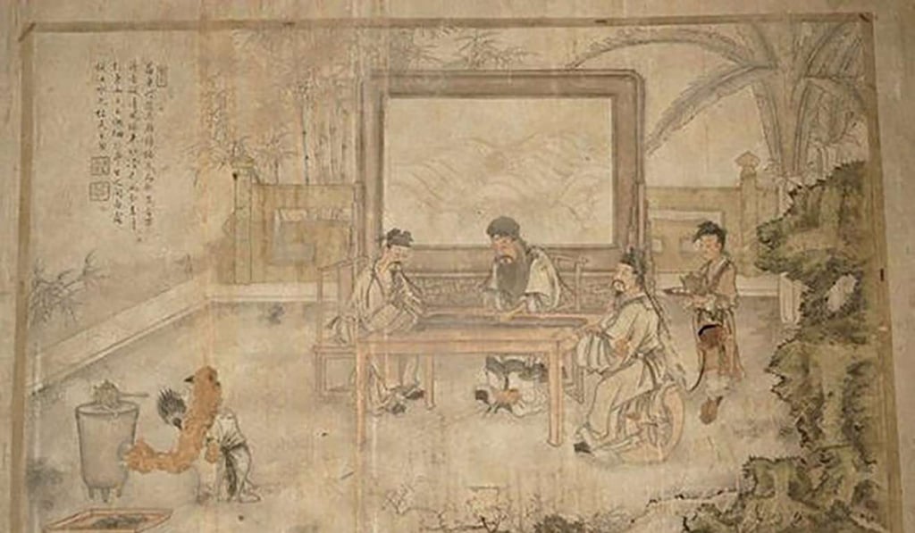 An undated image of one of the paintings. Photo: Handout