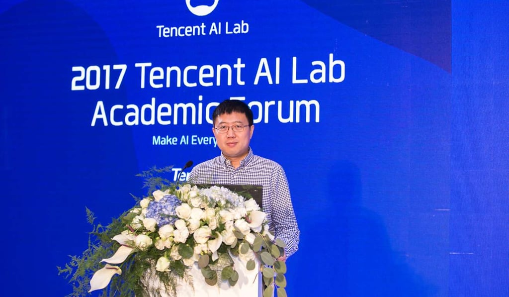 Zhang Tong, head of Tencent’s AI Lab. Photo: Handout Zhang Tong, head of Tencent’s AI Lab. Photo: Handout