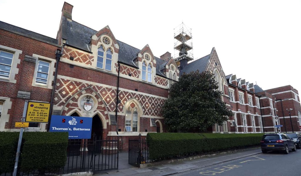 Kensington Palace says Prince George will attend the Thomas's Battersea prep school beginning in September. The Duke and Duchess of Cambridge announced their choice Friday. Photo: AP