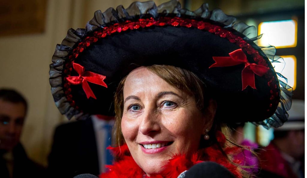 French Environment Minister Segolene Royal speaks to the press during the launch of the carnival in Dunkirk, northern France. Photo: AFP French Environment Minister Segolene Royal speaks to the press during the launch of the carnival in Dunkirk, northern France. Photo: AFP