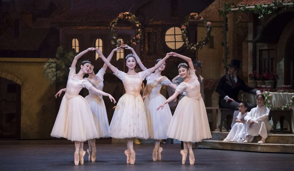 It was the ballerinas’ turn to shine in Coppélia. Photo: Conrad Dy-Liacco/Hong Kong Ballet Dancers
