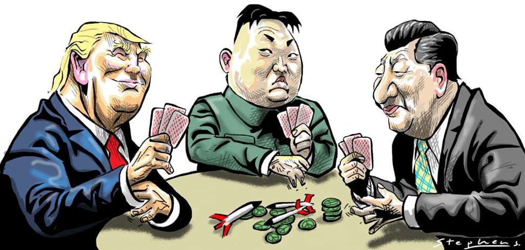 President Xi Jinping could use some face to show North Korean leader Kim Jong-un that a nuclear freeze is a must if the regime-change option is to drop off the White House table. Illustration: Craig Stephens
