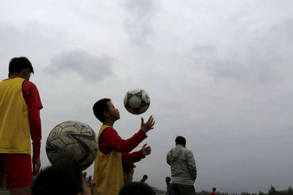 Youth development has become a huge issue in Chinese soccer. Photo: Reuters