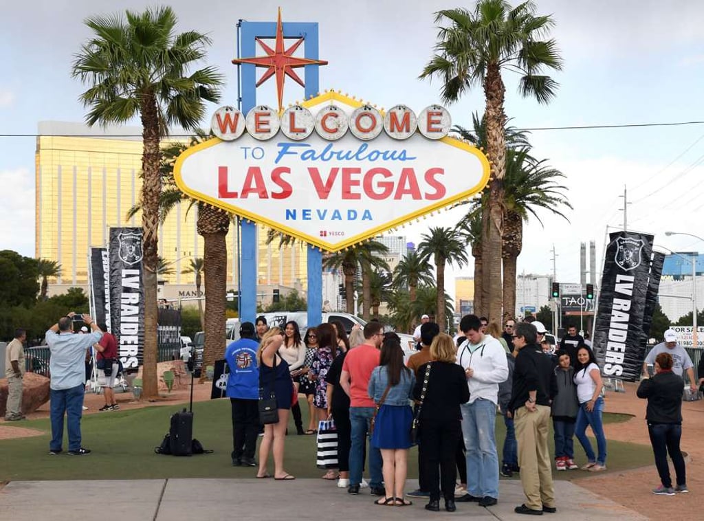 Las Vegas will be the next home of the Oakland Raiders. Photo: AFP