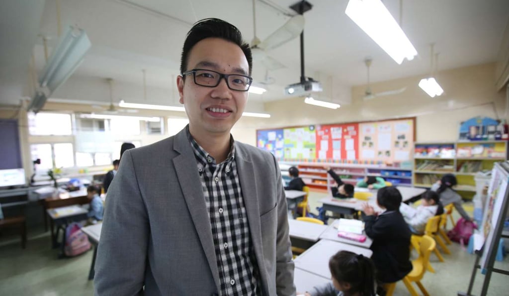 Principal Chu Tsz-wing questioned the educational value of TSA drilling. Photo: Edward Wong