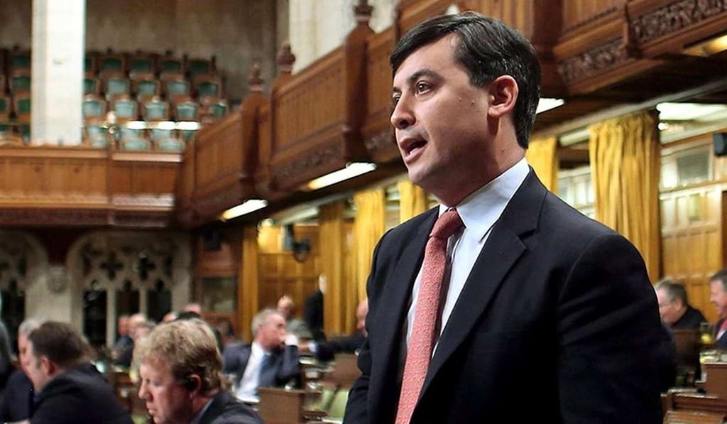 Canadian Conservative Party leadership contender Michael Chong addresses federal parliament in Ottawa. Photo: Supplied